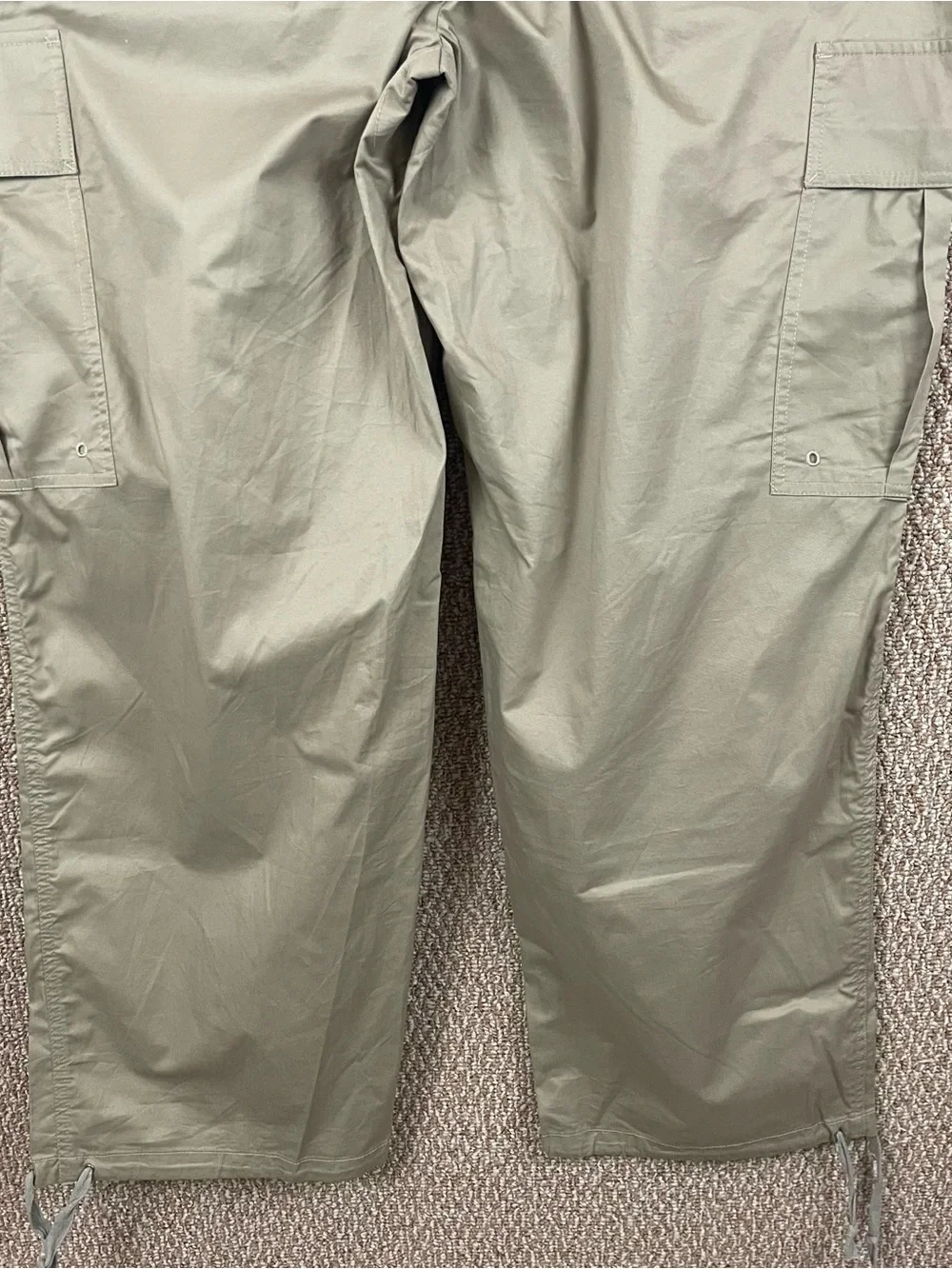 Vintage Y2K Cargo Pants Men's 36x32 Baggy Wide Leg Pockets Deadstock NWT C18